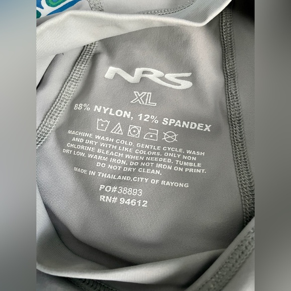 NRS H2Core Men’s XL Short Sleeve Tee Paddling Kayaking RashGuard - Picture 6 of 7